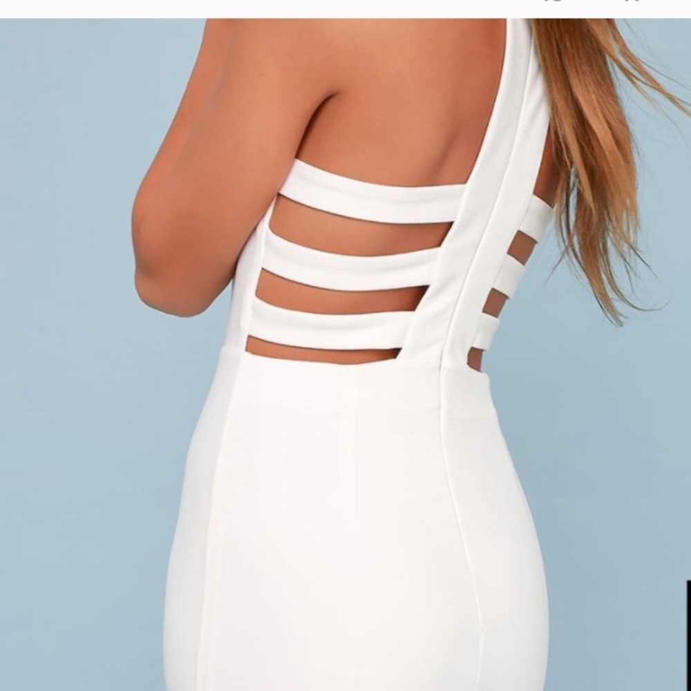 Lulus White Mermaid Dress